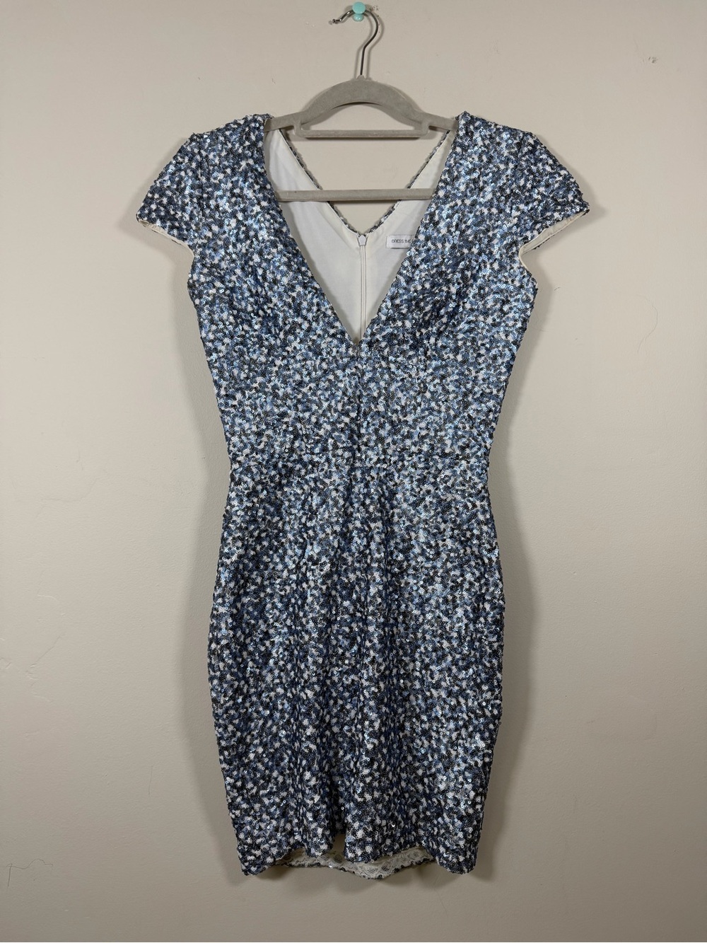 Dress the Population Sequin Bodycon Dress | Size M